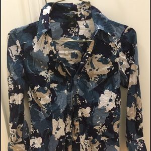 Ann Taylor Button Down Blouse 2P