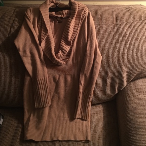Cooper Lang Cowl-neck Sweater Dress. Size Small.