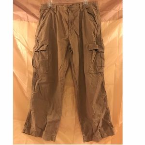 Men's Old Navy Linen Cargo Pants