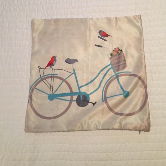 Bicycle Throw Pillow Case