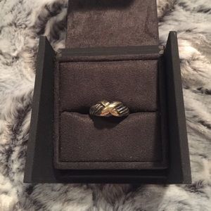 David Yurman Cable Cross Ring