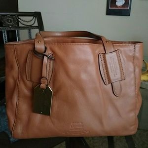 RALPH LAUREN LEATHER BAG