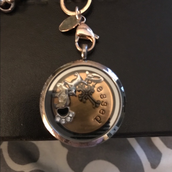 Origami Owl necklace.