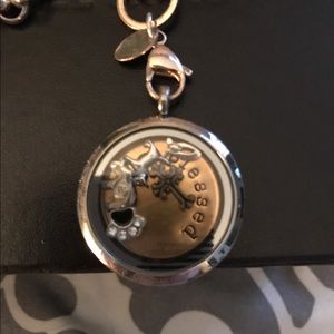 Origami Owl necklace.