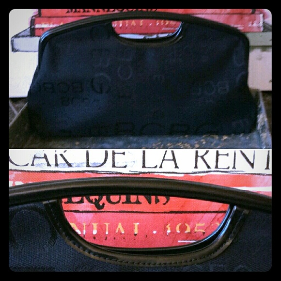 Bcbg black clutch