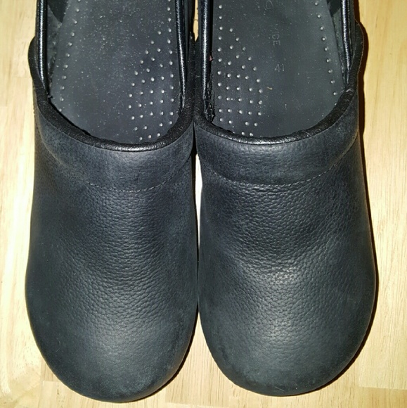 Black clogs