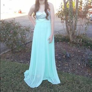 Aqua Blue Dress