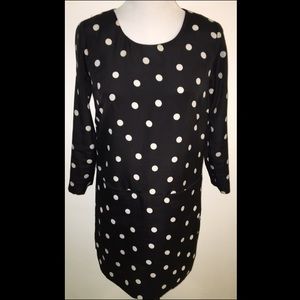 J. Crew polka dot dress