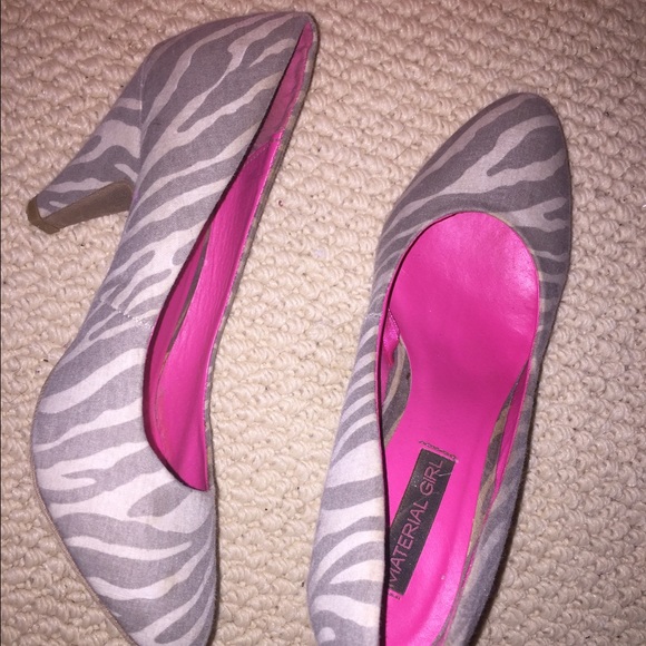 Zebra Print Heels