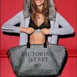 Victoria's Secret sparkly tote
