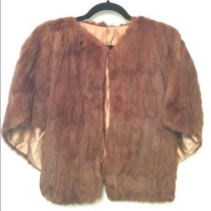 VINTAGE FUR CAPE