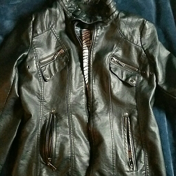 Leather jacket
