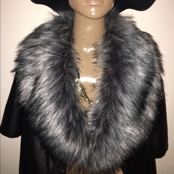 Faux fur scarf
