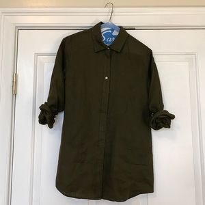 Jcrew women's linen shirt