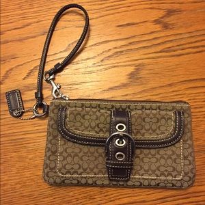 Coach wristlet