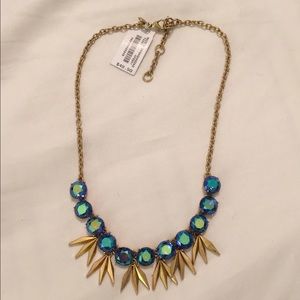 J. Crew Circle and Points Necklace
