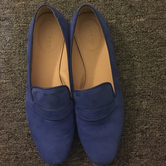 Royal Blue J Crew Loafers-PRICE MARKED DOWN