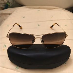 Maui Jim aviator brown