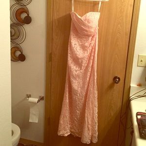 David's Bridal Lace Dress