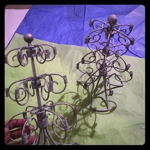 Cake pop holders, lollipop stick holder. Silver