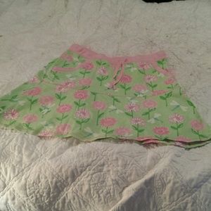 Lilly floral cotton skirt