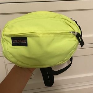Neon Yellow Jansport Fanny Pack