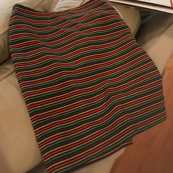 Multi color Talbots pencil skirt