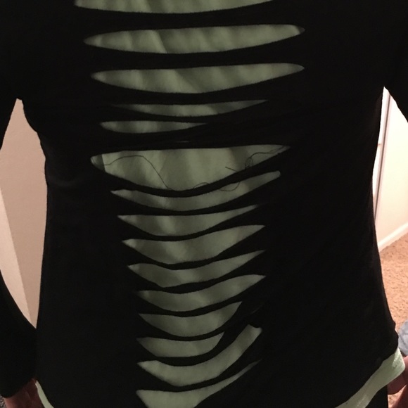 Fashion black cardigan