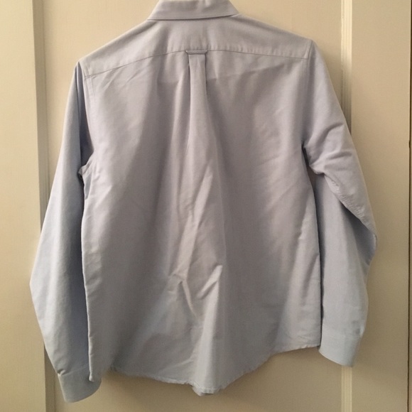 LIKE NEW Lands End Cotton Oxford Button Down - Picture 3 of 4