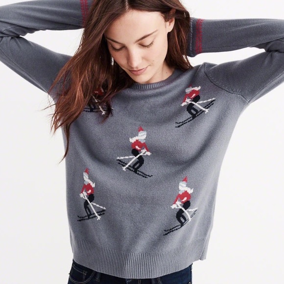 A&F | Ski Bunny Crew Neck Sweater