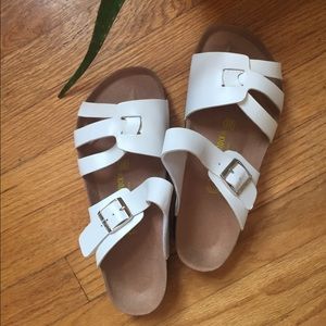 White Birkenstocks