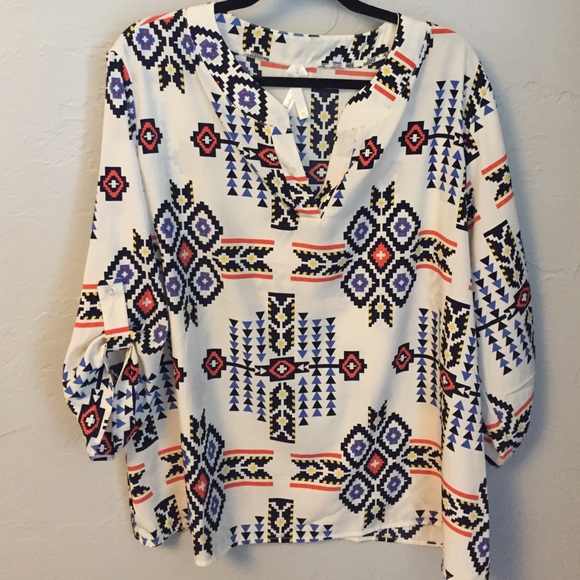 Gorgeous print blouse