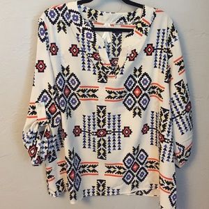 Gorgeous print blouse