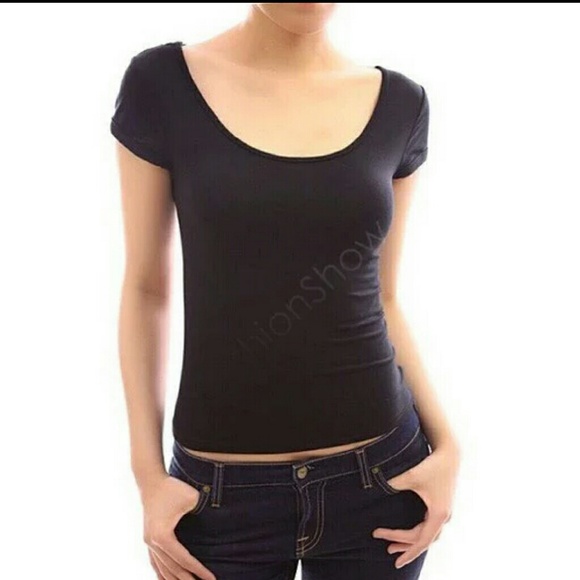 SALE!! LAST ONE!! NEW Sexy, lace, t-shirt top NWT - Picture 2 of 2