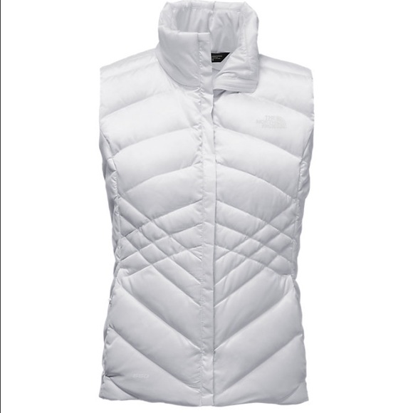 Pearly White NorthFace Aconcagua Vest