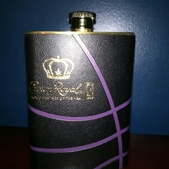 A collector crown royal flask