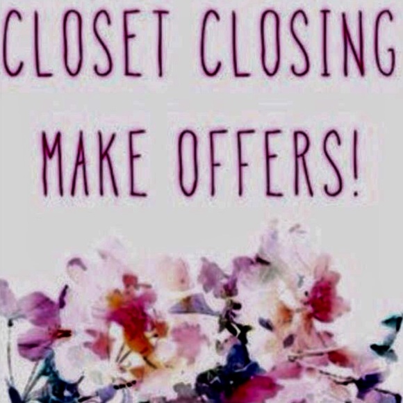 CLOSET CLOSING - JANUARY 5th