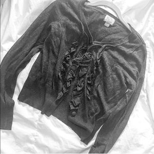 Forever 21 gray cardigan