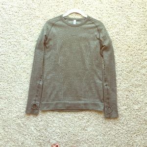 Rest less green long sleeve shirt