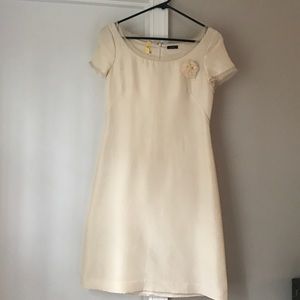 J Crew Winter White Scoop Neck Dress: 2
