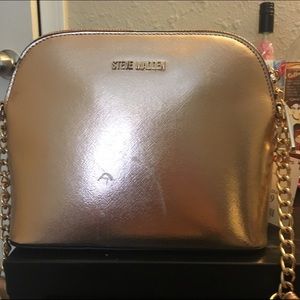 Rose Gold Steve Madden Cross Body Handbag