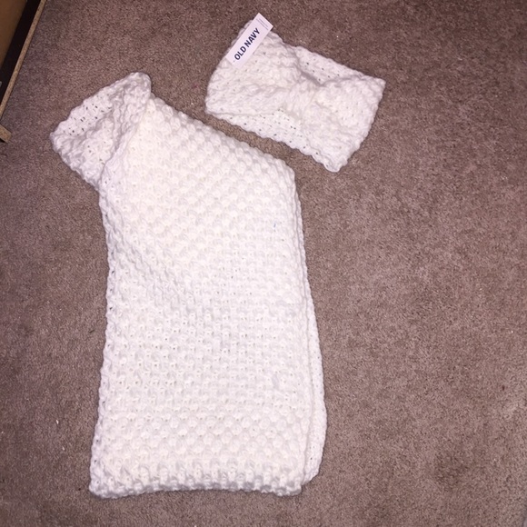 Knit Scarf and Headband Set