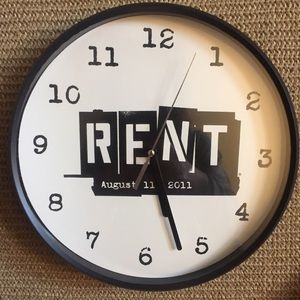 RENT clock