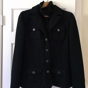 Zara Peacoat with Sweater Lining