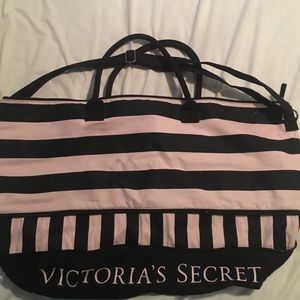Victoria's Secret large zippered tote