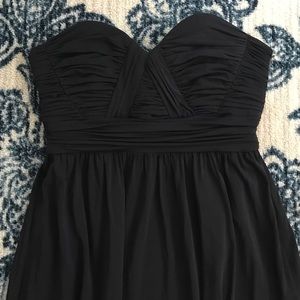 LBD Gianni Bini Sweetheart Black Dress