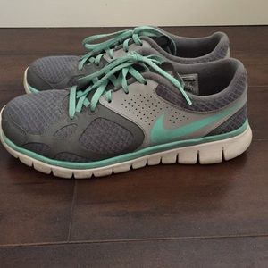 Turquoise Nike Free