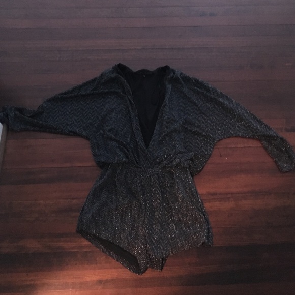 Akira Sparkle NYE Romper - Picture 1 of 3