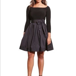 Ralph Lauren black taffeta dress-NWT