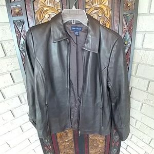 Leather jacket